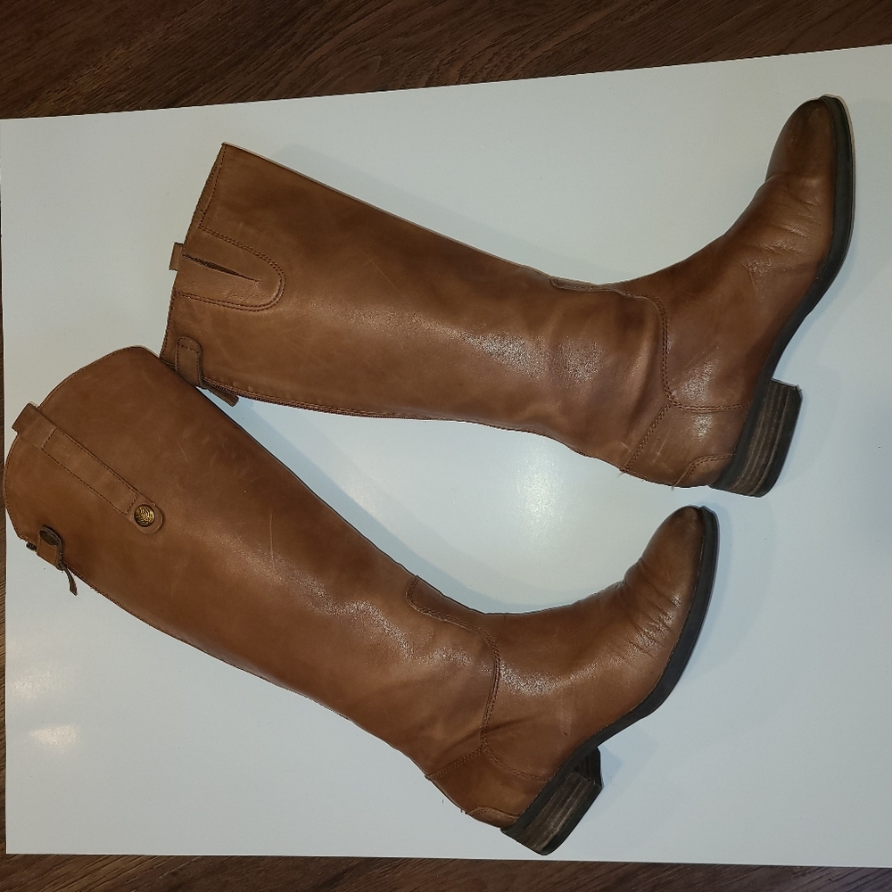 Sam Edelman leather boots Size 7 - Picture 7 of 11